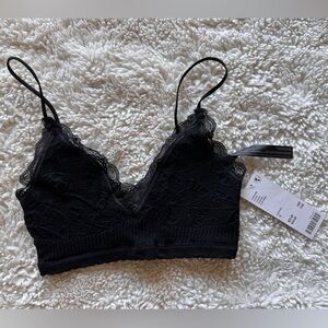NWT- Urban Outfitters Bralette - Black - Small
